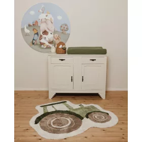 Little Dutch gyerekszőnyeg traktor 100x110 cm