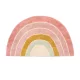 Little Dutch gyerekszőnyeg pink szivárvány 80x130 cm
