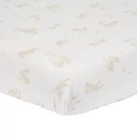 Little Dutch gumis lepedő 60x120 cm - Baby Bunny