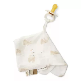 Little Dutch muszlin cumikendő - Baby Bunny, 0–2 év, Többszínű
