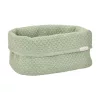 Little Dutch kötött tároló doboz 25x15 cm - Pure Sage