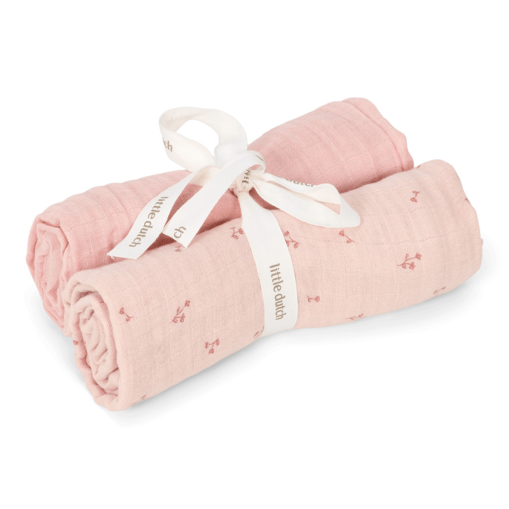 Little Dutch muszlin textilpelenka 70x70 - Pure Blossom – fő nézet