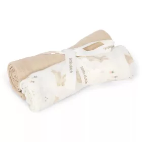 Little Dutch muszlin textilpelenka 70x70 - Baby Bunny, 0–2 év, Többszínű