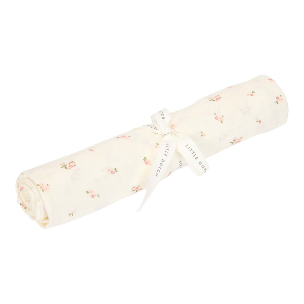 Little Dutch muszlin textilpelenka 120x120 cm Forest Treasures – fő nézet