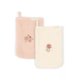 Little Dutch hímzett baba fürdőkesztyű 2 db Fairy Garden