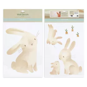Little Dutch falmatrica szett Baby Bunny (3 ív), 0–2 év, Többszínű