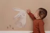 Little Dutch falmatrica szett Baby Bunny (3 ív), 0–2 év, Többszínű