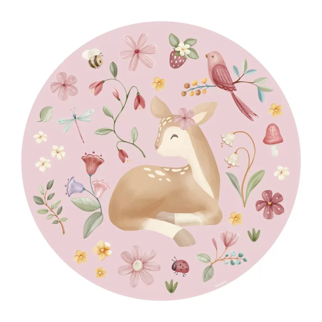 Little Dutch kerek falmatrica Fairy Wonders – fő nézet