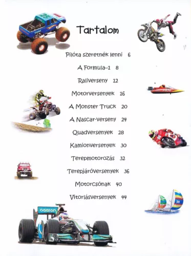 101 dolog, amit jó, ha tudsz a versenypályákról