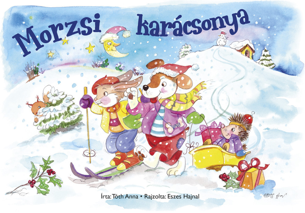 Kifestőfüzet ovisoknak - Morzsi karácsonya – fő nézet