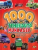 1000 teherautó és munkagép matricája - Piros