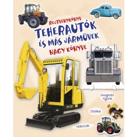   Rejtvénykönyv - Teherautók és más járművek nagy könyve