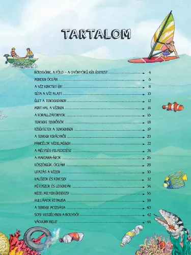 Szórakoztató tudomány - Tengerek és óceánok