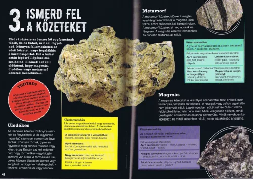 Séta az ásványok között, 6–8 év gyerekjáték