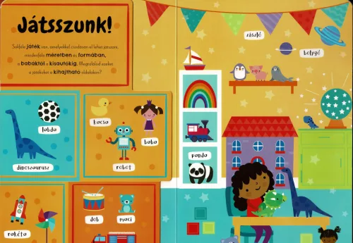 Első szavaim - angol-magyar hangmodulos könyv