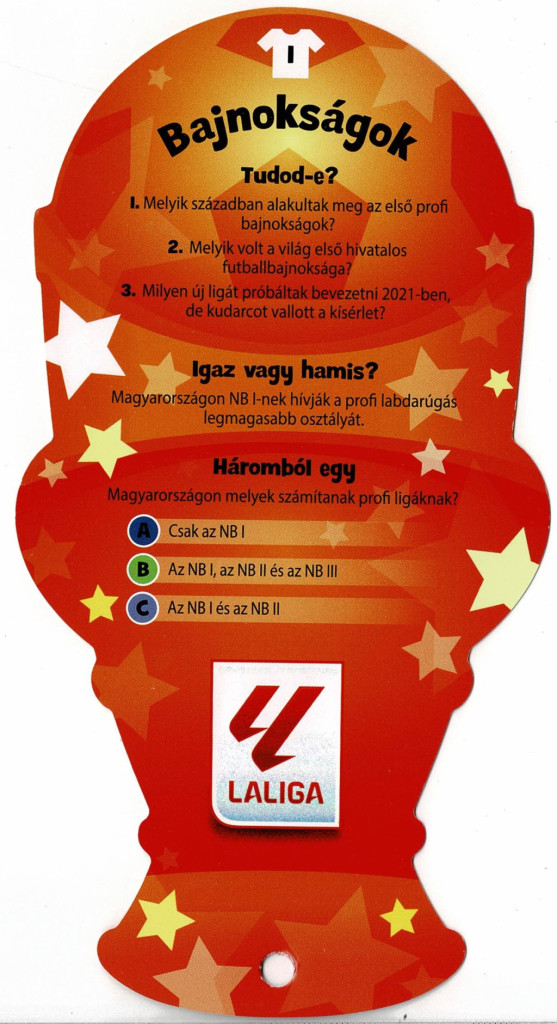 Tudod a választ? Tudod a választ? - Foci, alternatív kép 2