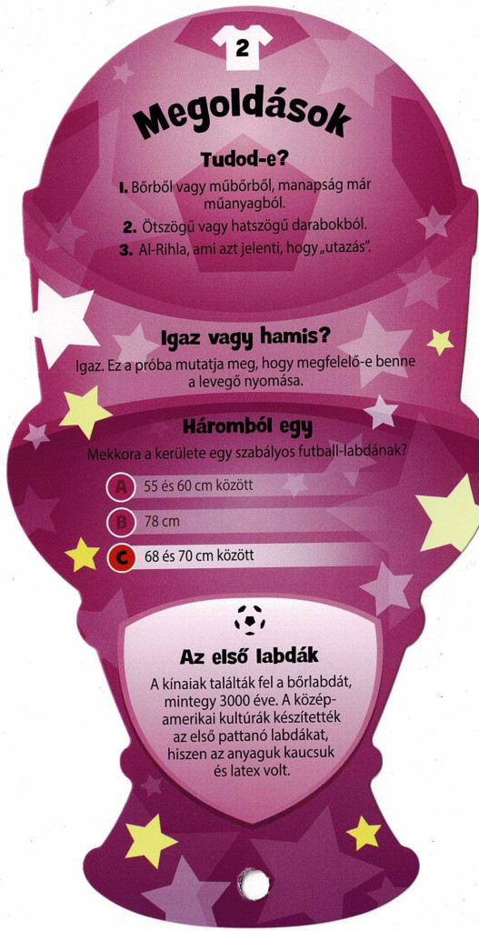 Tudod a választ? Tudod a választ? - Foci, alternatív kép 5