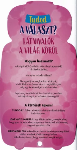Tudod a választ? - Látnivalók a világ körül