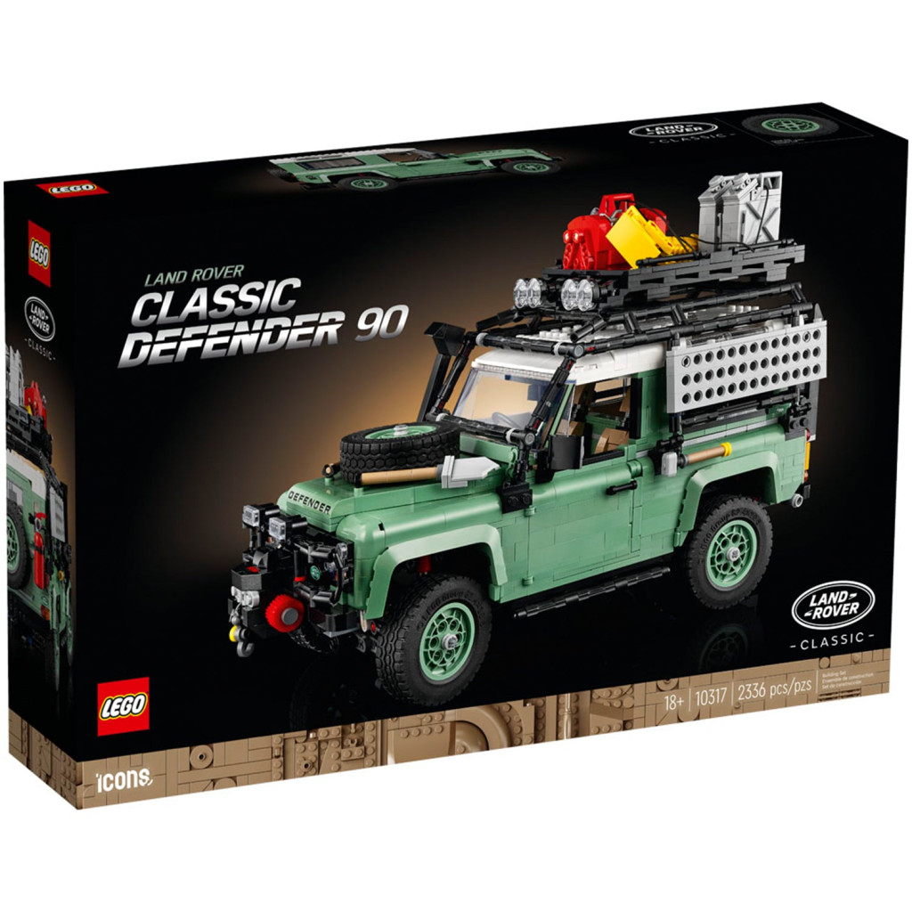 LEGO Icons Land Rover Classic Defender 90 alternatív kép 1