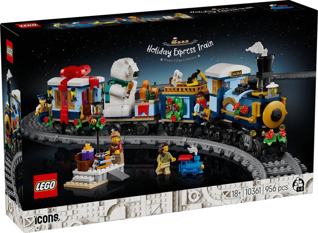 LEGO LEGO 10361 Icons - Ünnepi expresszvonat, fő nézet
