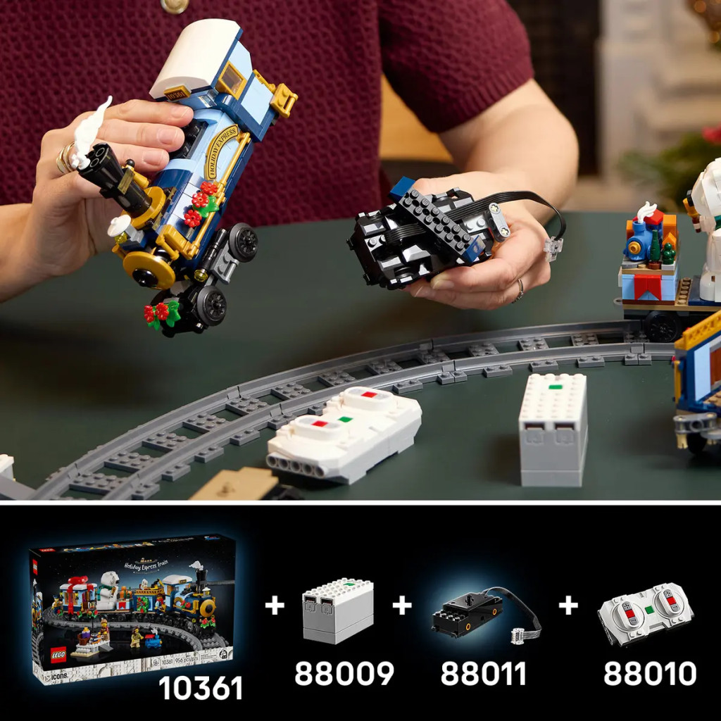 LEGO LEGO 10361 Icons - Ünnepi expresszvonat, alternatív kép 4