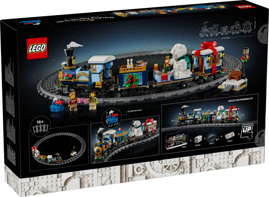 LEGO LEGO 10361 Icons - Ünnepi expresszvonat, alternatív kép 9