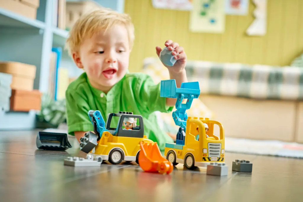 LEGO® DUPLO - 10475 - 3 az 1-ben építési munkagépek – alternatív kép 1
