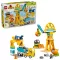 LEGO LEGO® DUPLO® - 10476 - Városi kalandok 3 az 1-ben építési terület és munkagépek, 3–5 év