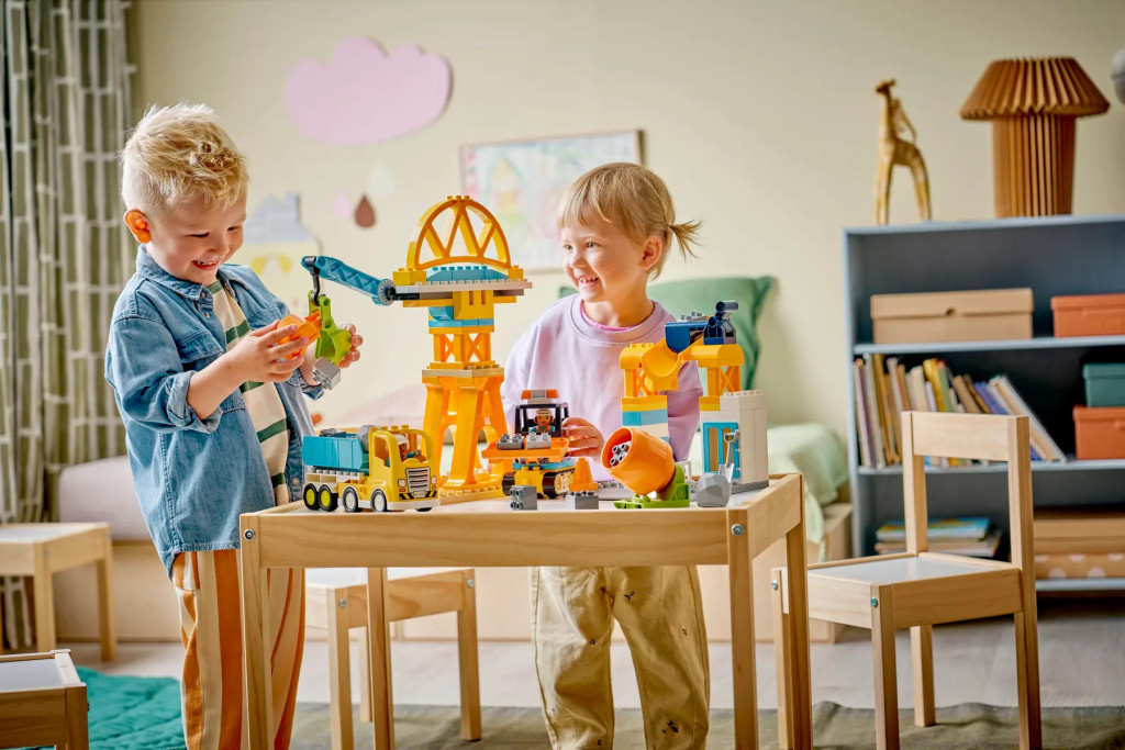 LEGO® DUPLO® - 10476 - Városi kalandok 3 az 1-ben építési terület és munkagépek – alternatív kép 1