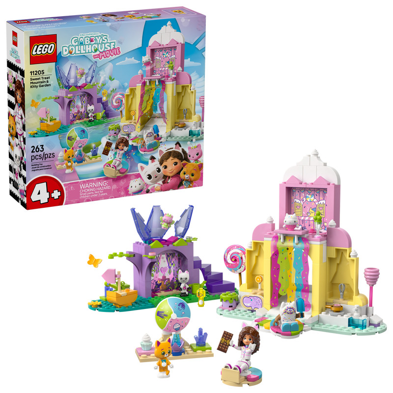LEGO - GABBY babaháza 11205 - Cukorkahegy és cicakert – fő nézet