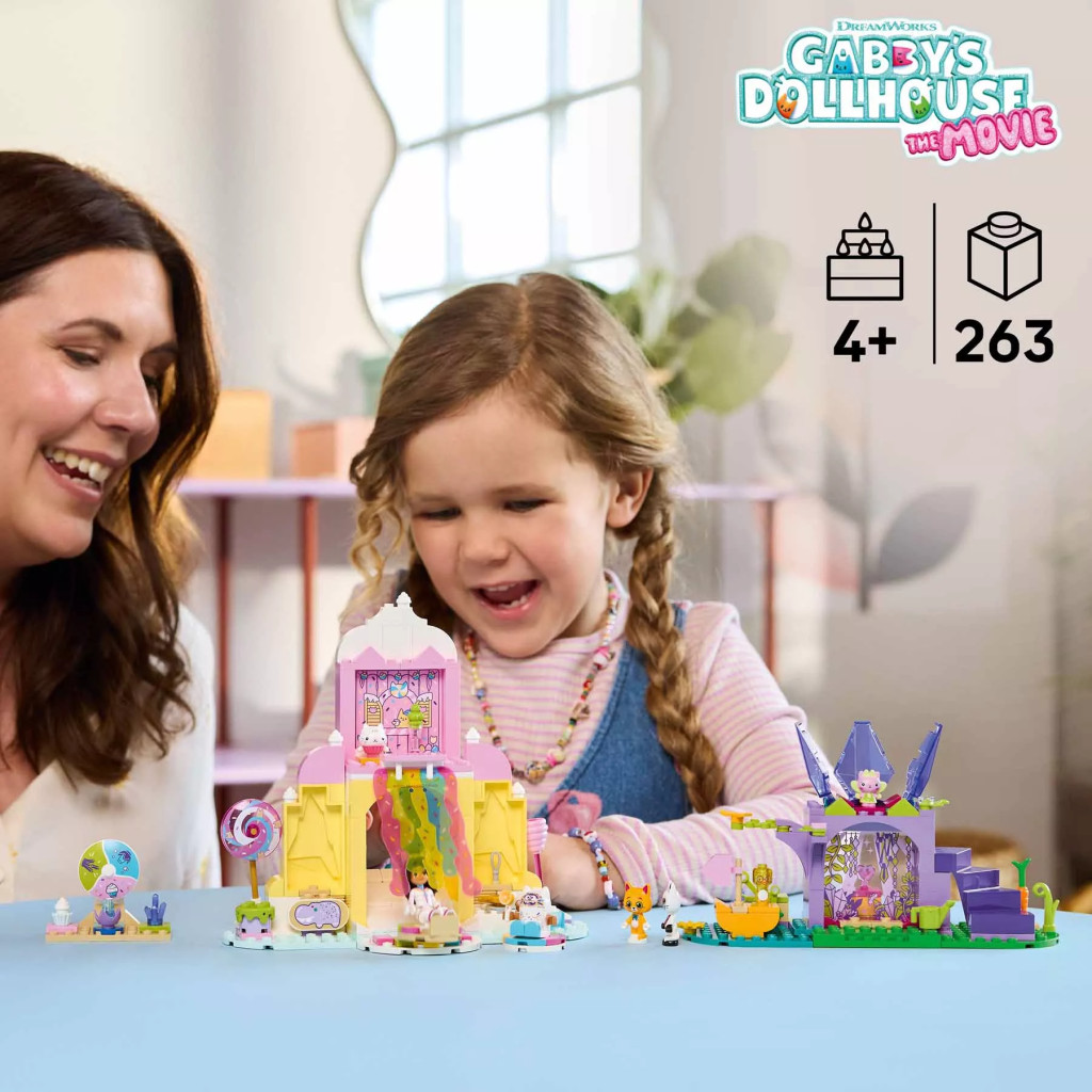 LEGO - GABBY babaháza 11205 - Cukorkahegy és cicakert – 1. kép