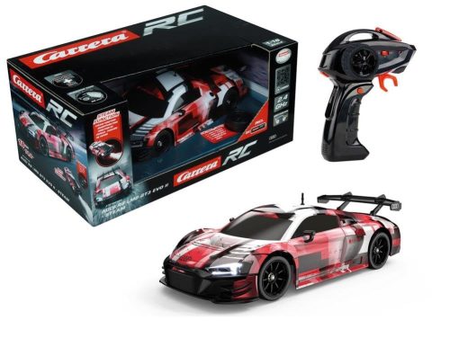 Carrera® RC  - Audi R8 LMS GT3 evo II - Steam, 2,4 GHz, fény- és hangfunkcióval