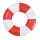 Swim Essentials gyerek úszógumi 90 cm - White Red, 6–8 év, Fehér