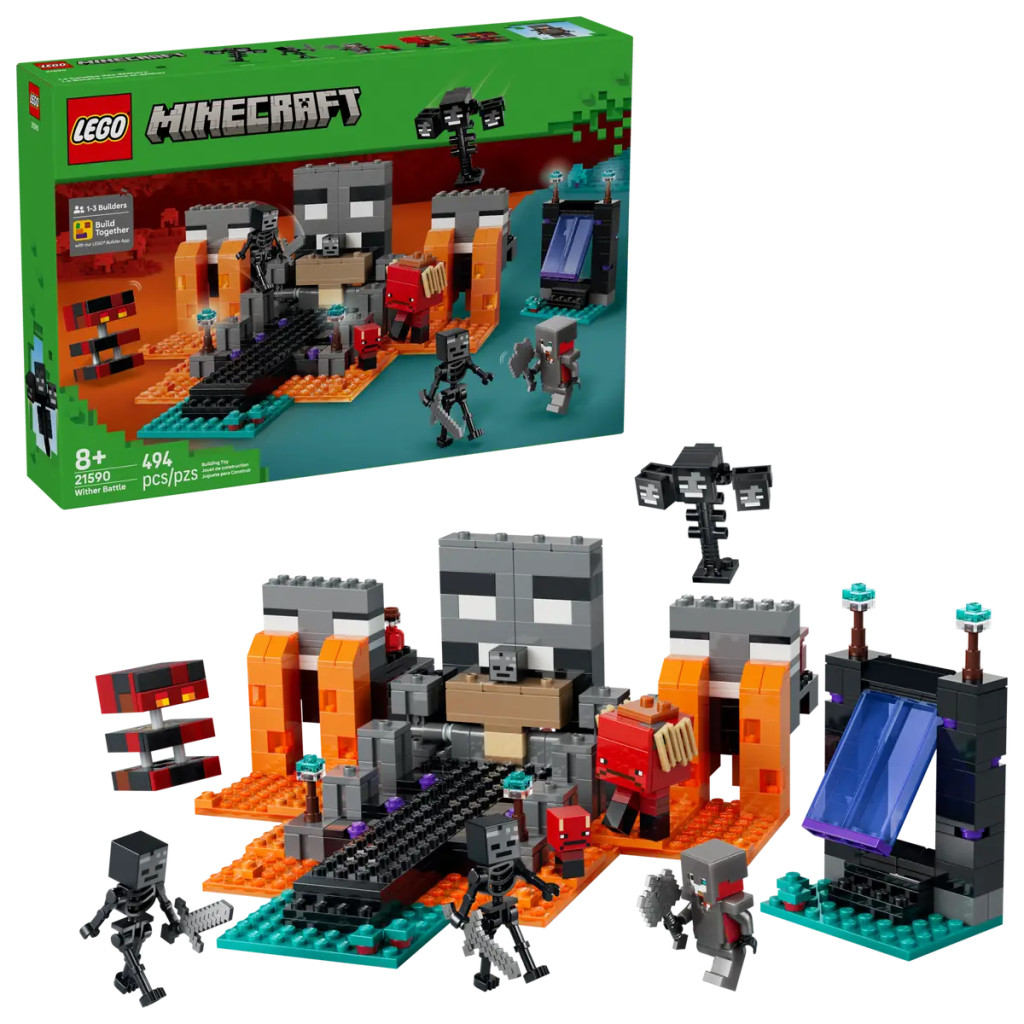 LEGO® Minecraft® - 21590 - Csata a Sorvasztókkal – fő nézet