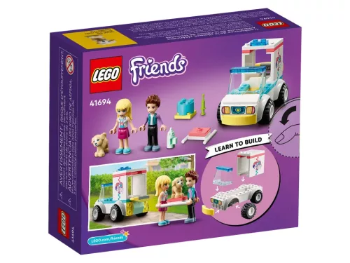 LEGO 41694 Friends Kisállat mentőautó