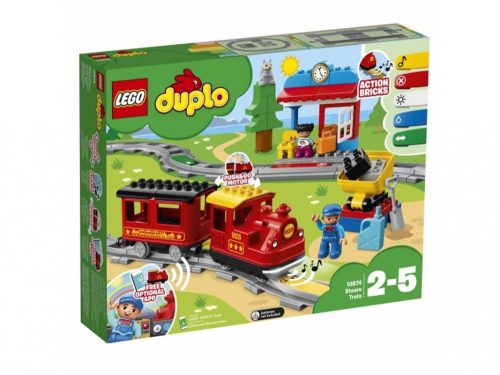 LEGO® - 10874 - DUPLO® Vasút Gőzmozdony     