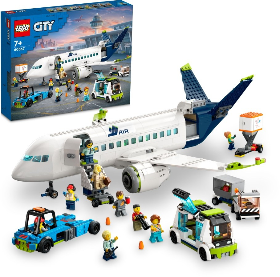 LEGO 60367 City Utasszállító repülőgép – alternatív kép 1