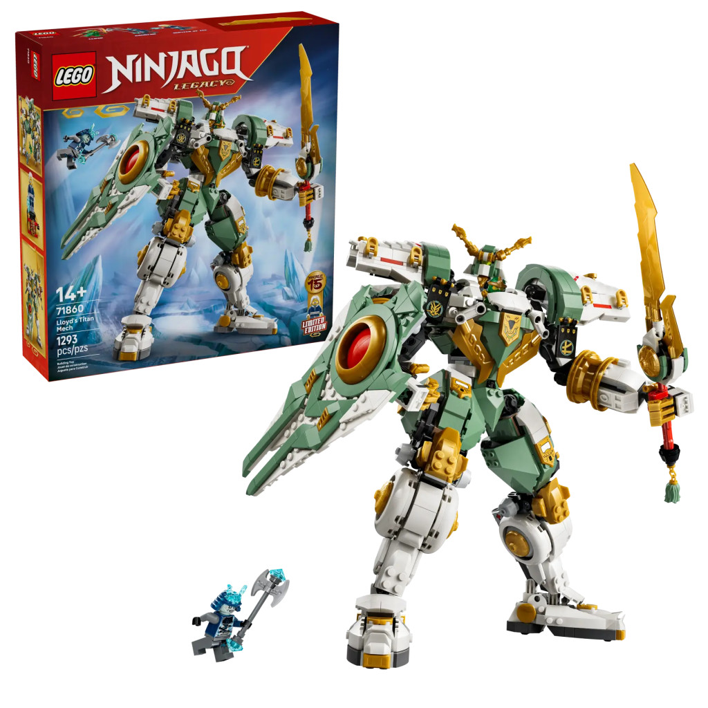 LEGO® NINJAGO® - 71860 - Lloyd titánpáncélja a 15. évfordulóra – fő nézet