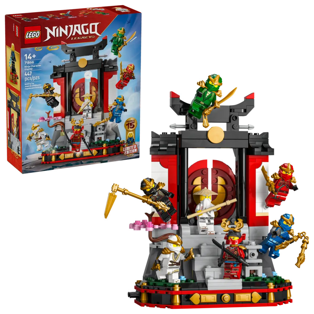 LEGO® Ninjago® - 71866 - Kiállítható nindzsafigurák, 15. évforduló – fő nézet