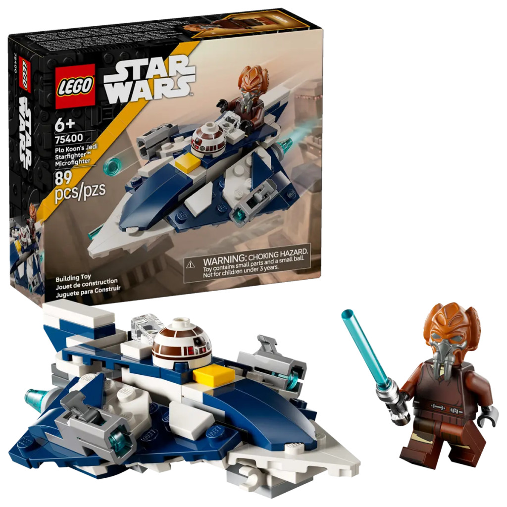 LEGO 75400 Star Wars Plo Koon Jedi csillagvadásza – Microfighter – fő nézet