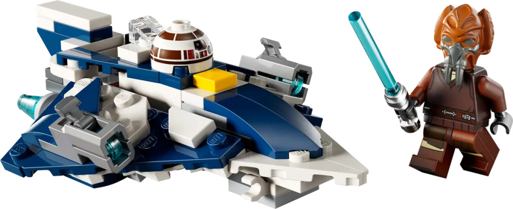 LEGO 75400 Star Wars Plo Koon Jedi csillagvadásza – Microfighter – alternatív kép 1