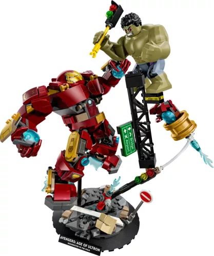 LEGO® Marvel - 76343 - Hulkbuster és Hulk óriási csatája 