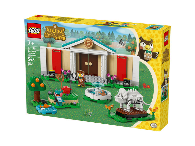 LEGO - 77056 Animal Crossing - Blathers múzeumi gyűjteménye – fő nézet