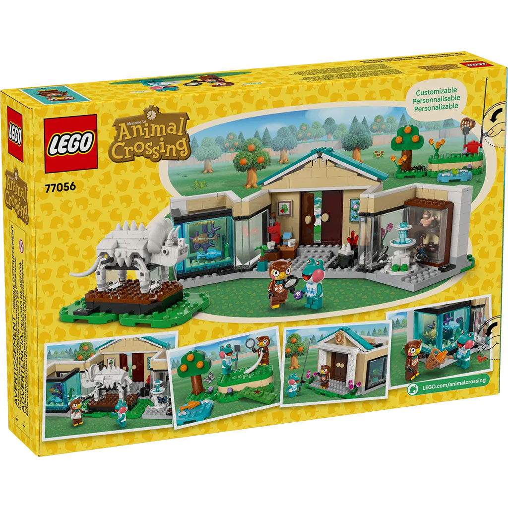 LEGO - 77056 Animal Crossing - Blathers múzeumi gyűjteménye – alternatív kép 1