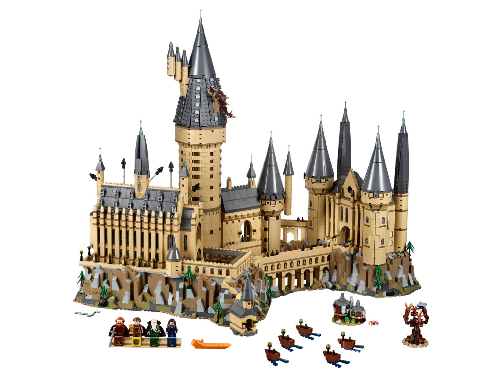 LEGO 71043 Roxfort kastély modell figurákkal és kiegészítőkkel – alternatív kép 3