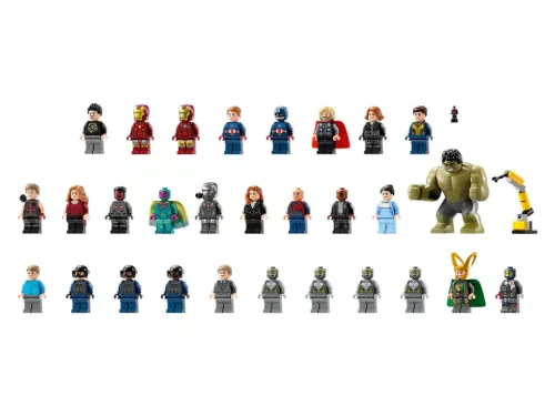 LEGO 76269 Super Heroes Bosszúállók Torony, 6–8 év, Többszínű