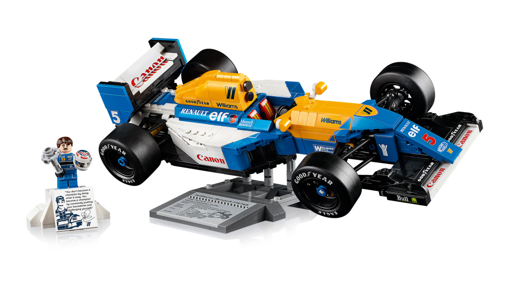 LEGO 10353 Icons Williams Racing FW14B Nigel Mansell – alternatív kép 3