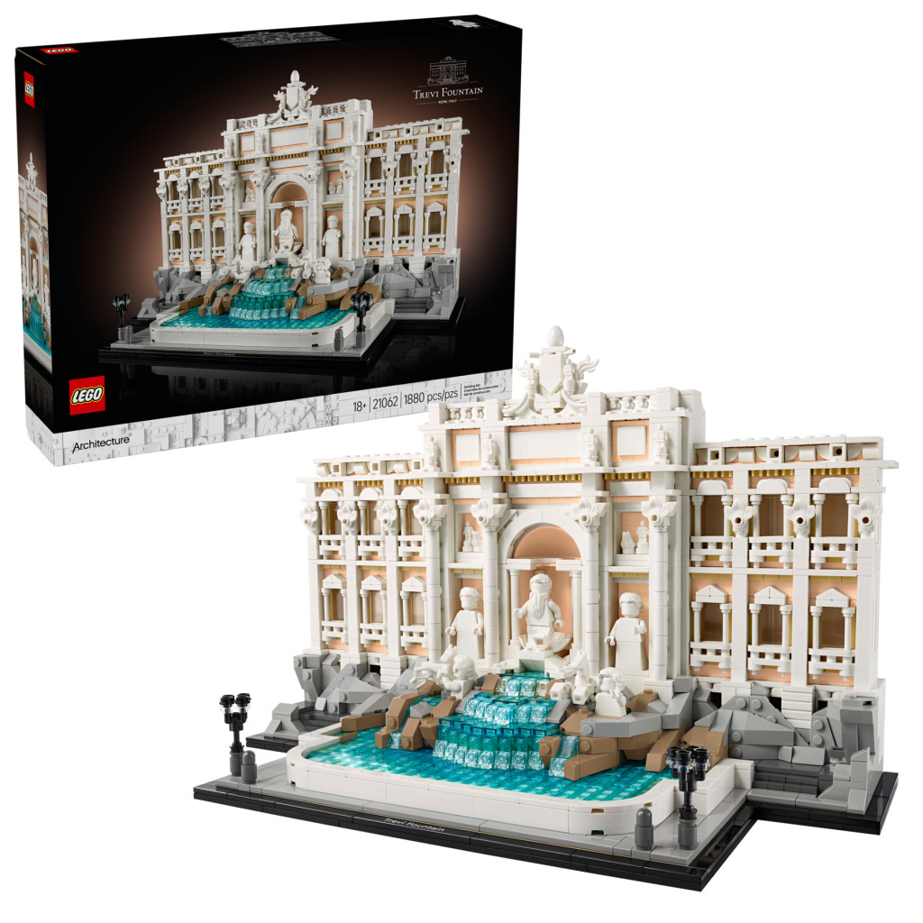 LEGO 21062 Architecture Trevi kút – fő nézet