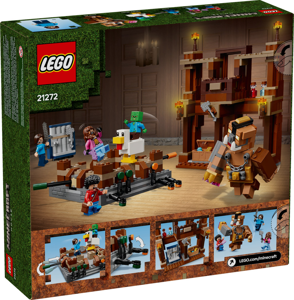 LEGO 21272 Minecraft Küzdőtér az erdei háznál – alternatív kép 1
