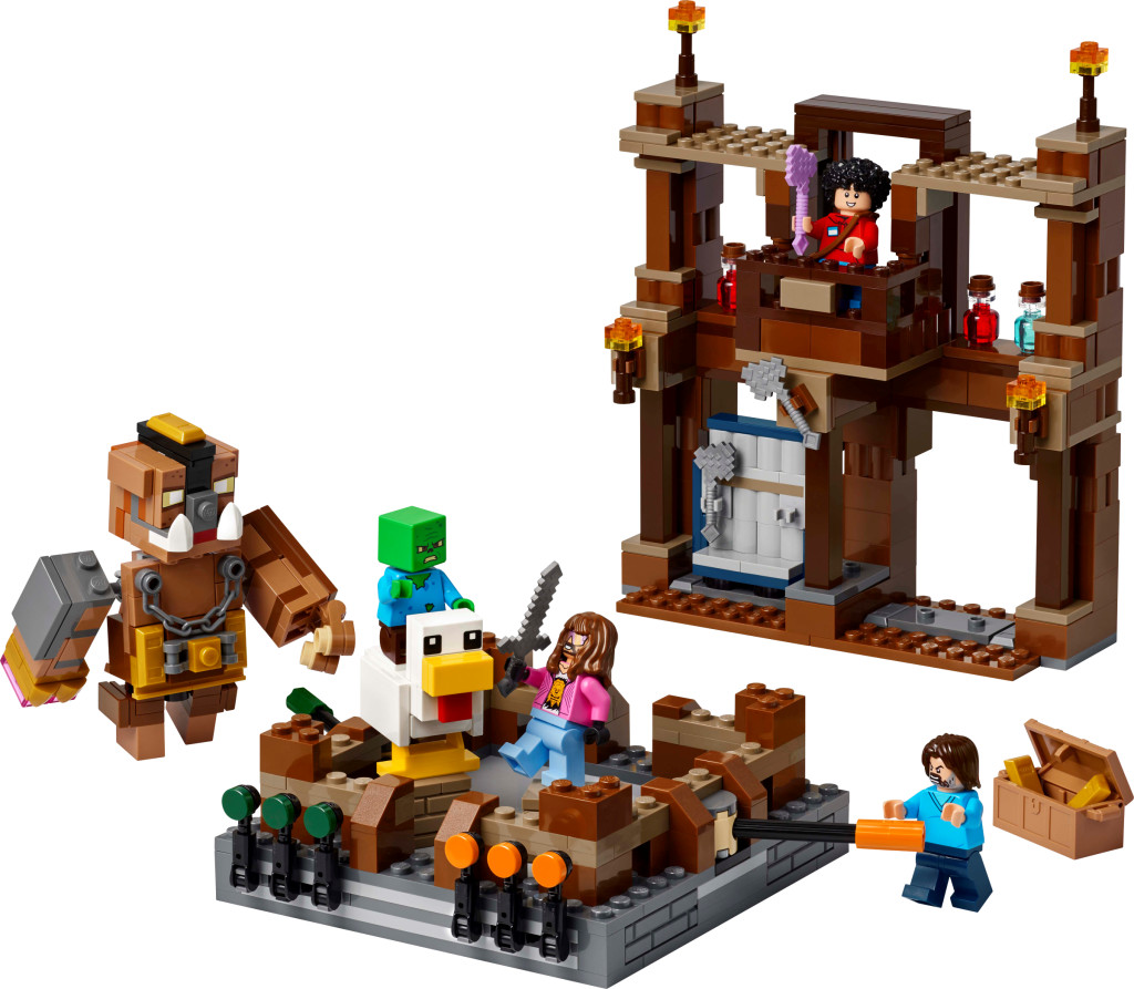 LEGO 21272 Minecraft Küzdőtér az erdei háznál – alternatív kép 2